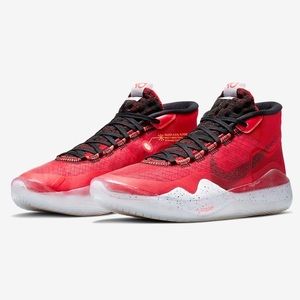 Nike Zoom KD12 | Mens University Red Sneakers High Top Size 6